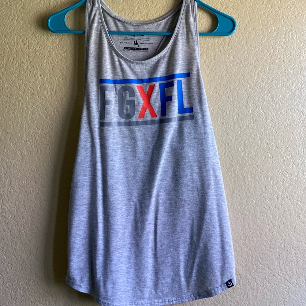 Flag Nor Fail Grey Tank